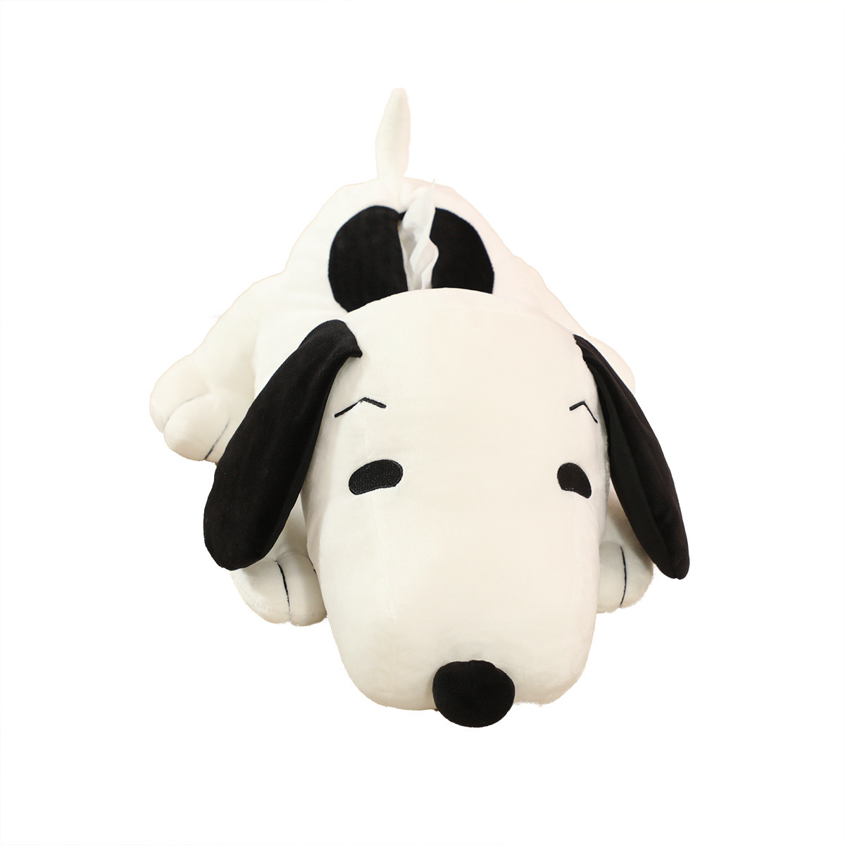 Muñeco de felpa de dibujos animados juego de pañuelos de papel almacenamiento de escritorio para el hogar caja de pañuelos de coche caja de pañuelos de papel creativo japonés