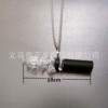 Cross -border hot -selling water cigarette pot glass silicon glue bite mouth with a hanging neck rope hookah glass bite mouth water cigarette accessories