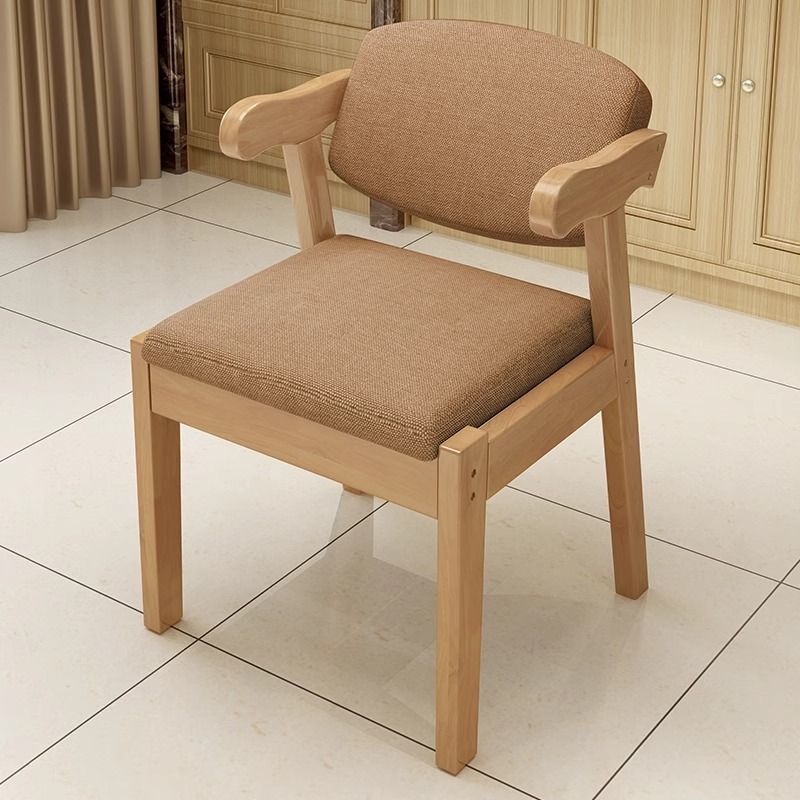 silla de madera maciza silla de comedor taburetes caseros sillón dormitorio estudiantes estudio escritorio silla de oficina silla de computadora