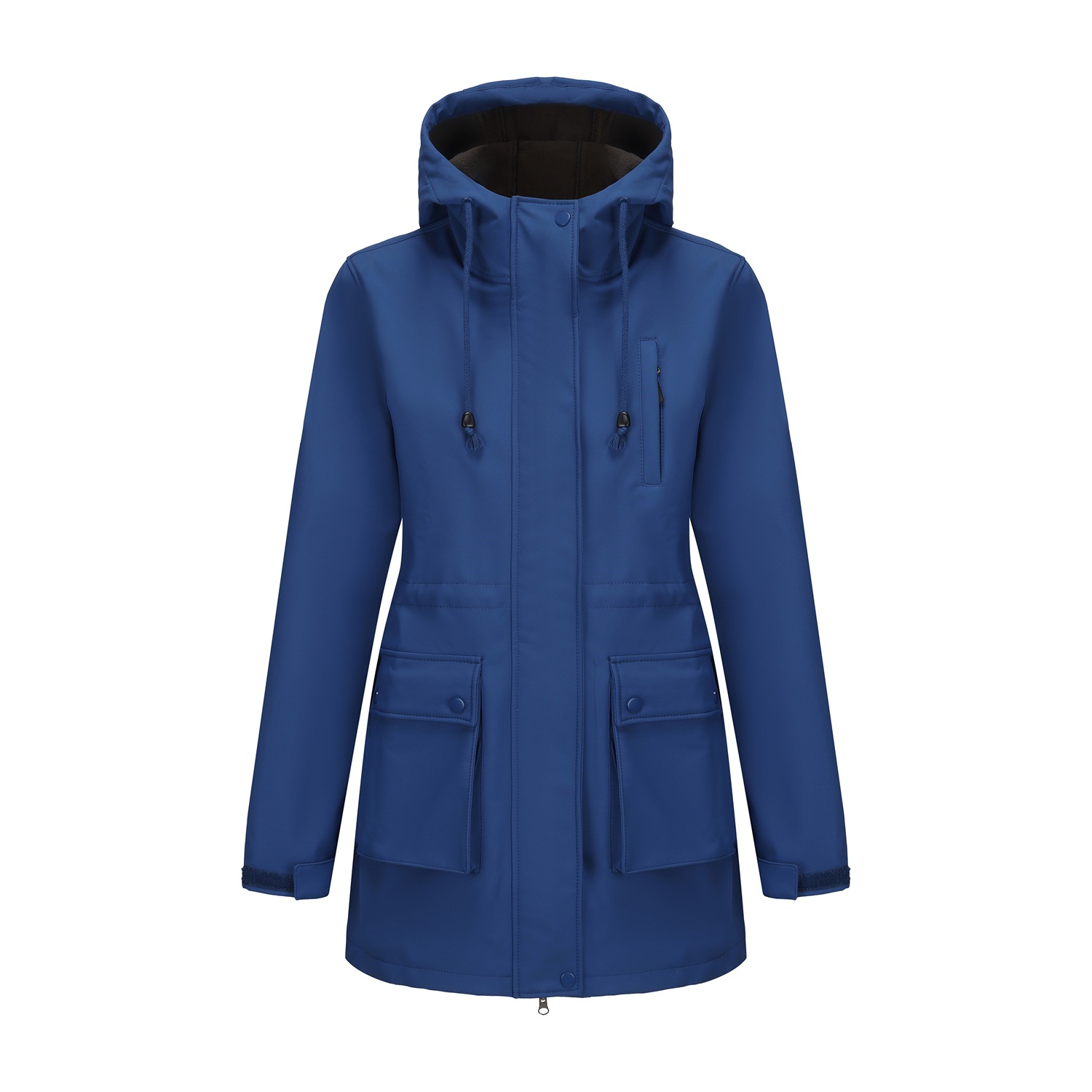 Waterdichte windjack met capuchon voor dames - lichtgewicht regenjas voor herfst en winter (EU-maten S-XXXL)_voghion.com