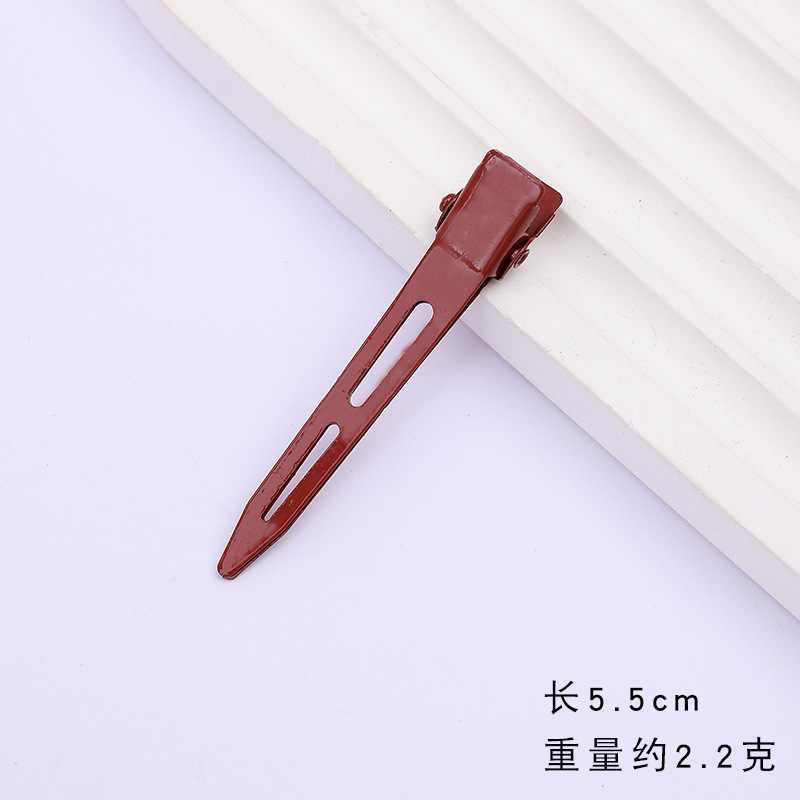 더블 홀 미디엄 와인 레드