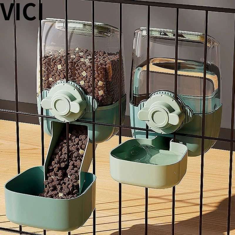 Диспенсер для воды для кошек, подвесной диспенсер для воды для собак, автоматический диспенсер для воды для кормления, подвесной чайник для воды для домашних животных с не влажным ртом, кролик