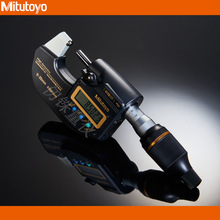 日本三丰0-25/0.0001高精度光纤测量Mitutoyo光学胶片厚度千分尺
