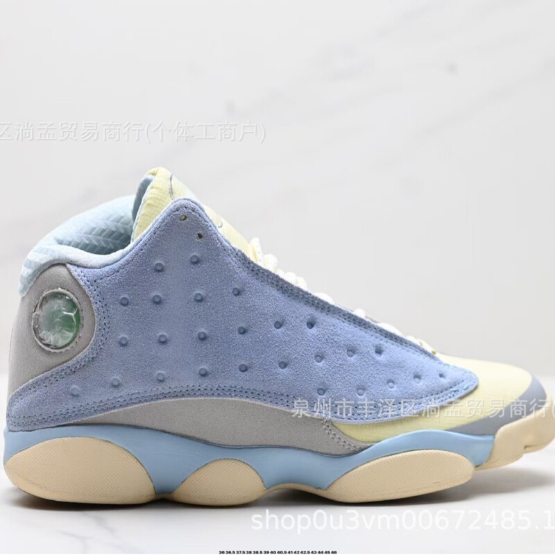 High-quality Jordan 13 high-top air cushion basketball shoes, unisex, versatile, classic black and white panda design, desert red AJ13 sneakers High-quality Jordan 13 high-top air cushion basketball shoes, unisex, versatile, classic black and white panda design, desert red AJ13 sneakers