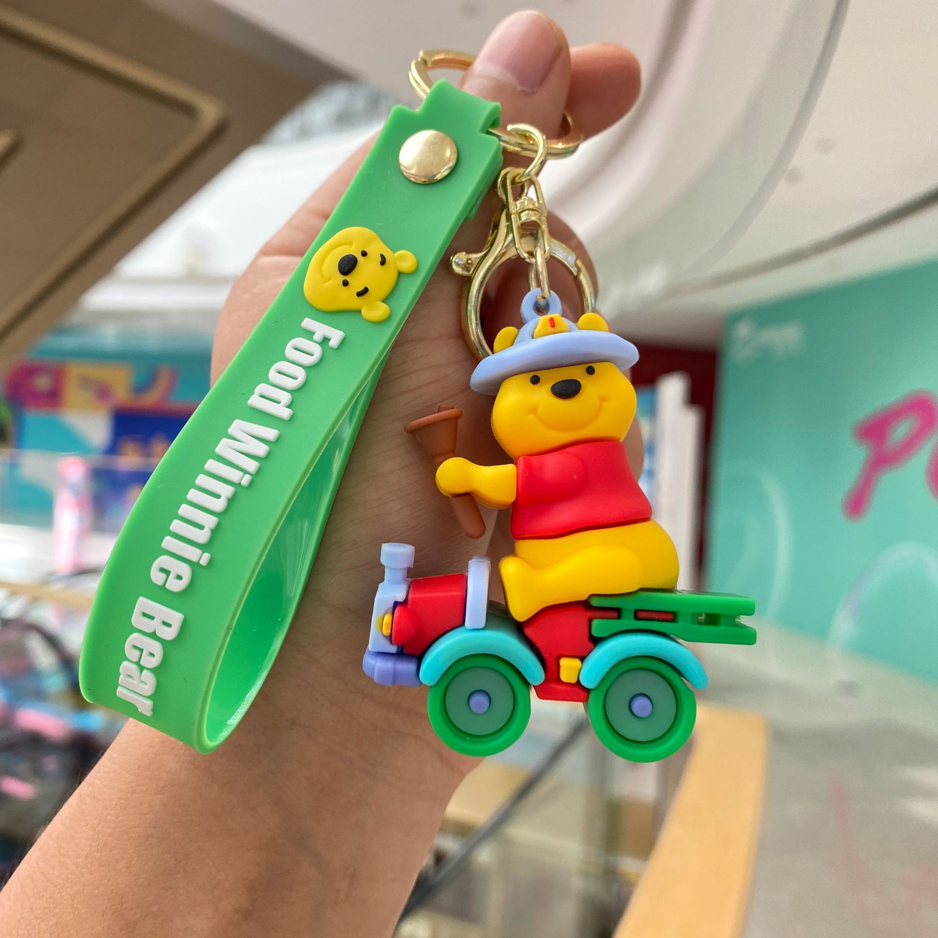 Winnie the Pooh Llavero-Coche