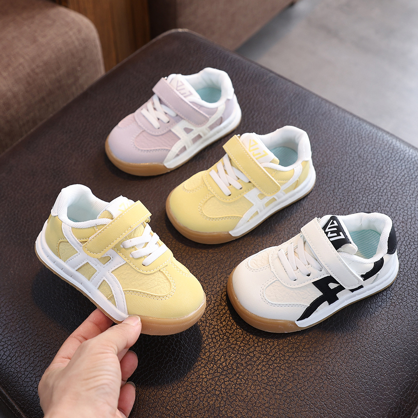 2025 Spring and Autumn Children's Shoes Baby Sports Shoes Boys and Girls Casual Shoes Fashion Student Shoes Medium and Large Children's Shoes