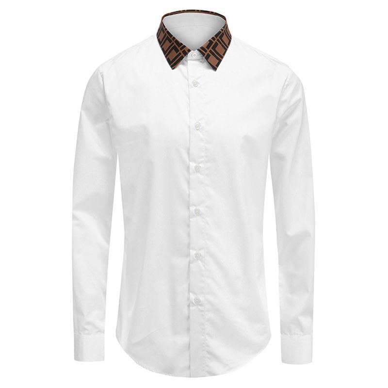 F Coffee Collar Long Sleeve