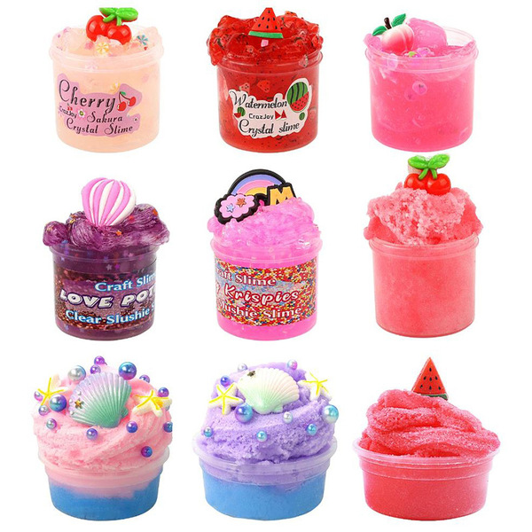 Butter peach butter slime cloud mud fluffy puff glue ramen cotton…