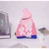 Three flowers-pink