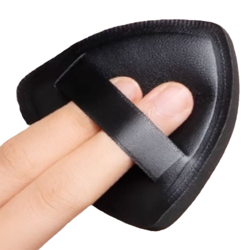 Esponja de maquillaje tipo cojín de piña negra, no absorbe polvo, cojín de Q-elastic, set de esponjas de belleza, esponja tipo malvavisco.