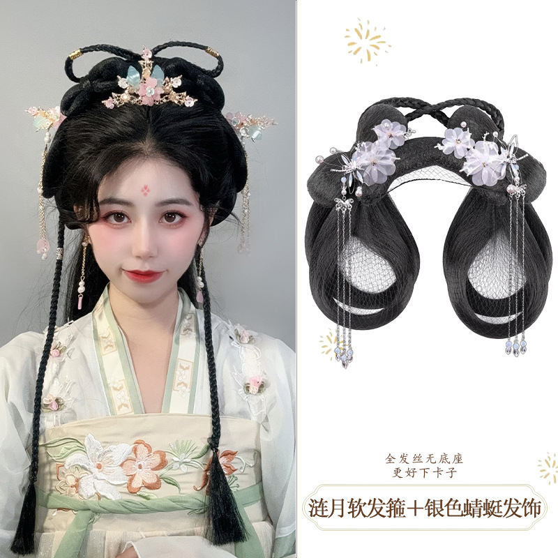 밝은 달 부드러운 머리띠 + 은잠자리