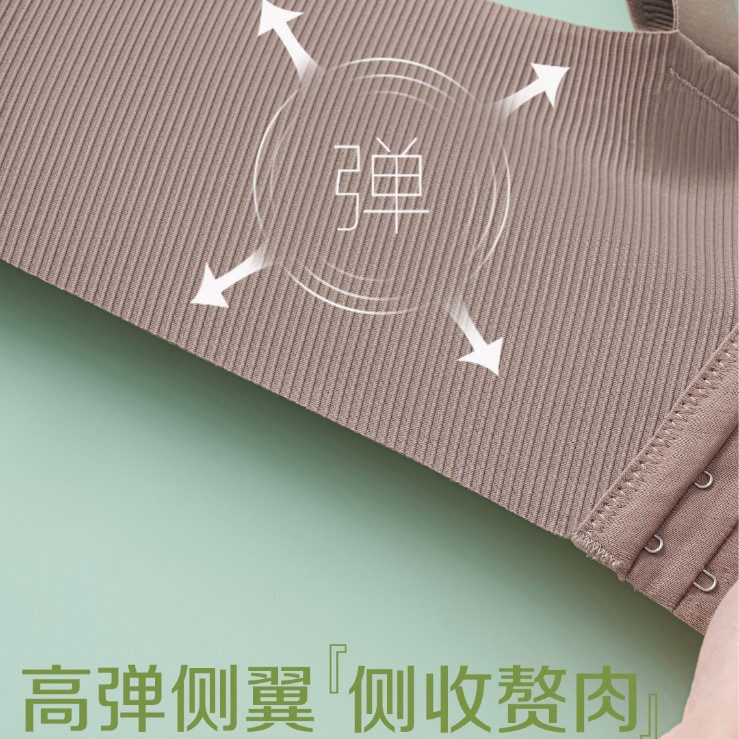 Venta directa de fábrica comercio electrónico transfronterizo Sudeste de Asia Vietnam Tailandia damas sin costuras sujetador de recogida lateral cómodo