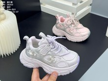 2025德尔惠秋季新款防水皮面老爹鞋休闲学生运动鞋批发28203