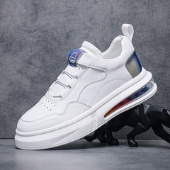 板鞋男休閒氣墊軟底小白鞋一腳蹬時尚潮鞋個性搭配溫州男鞋代發