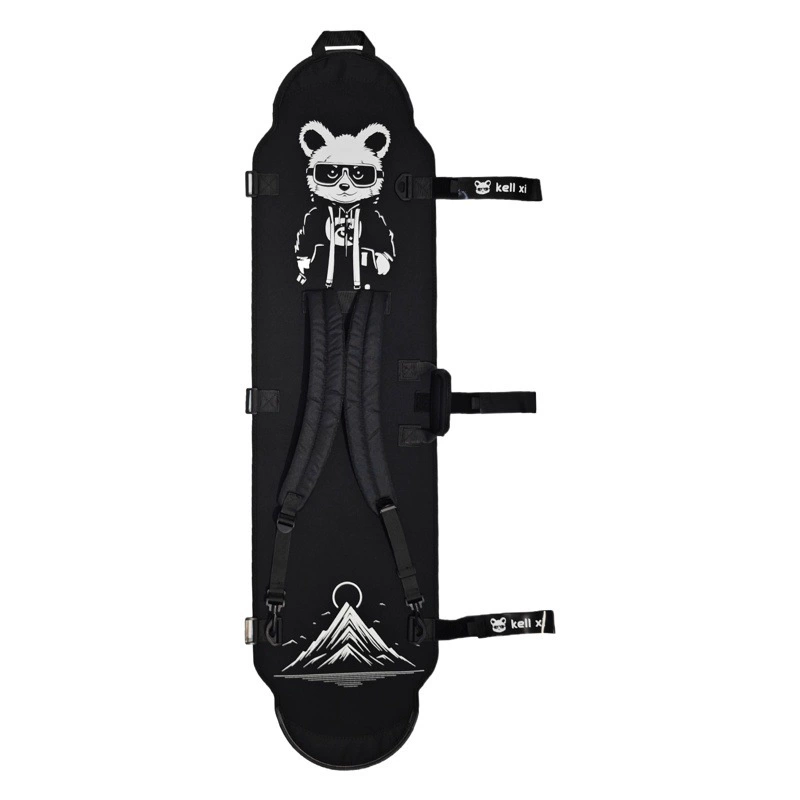 Одноместный сноуборд пельмени кожа милая панда с принтом сноуборд
