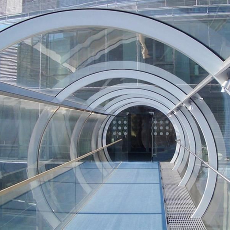 栈道玻璃 防滑踏板玻璃 地面防滑钢化玻璃 景观防滑夹胶玻璃