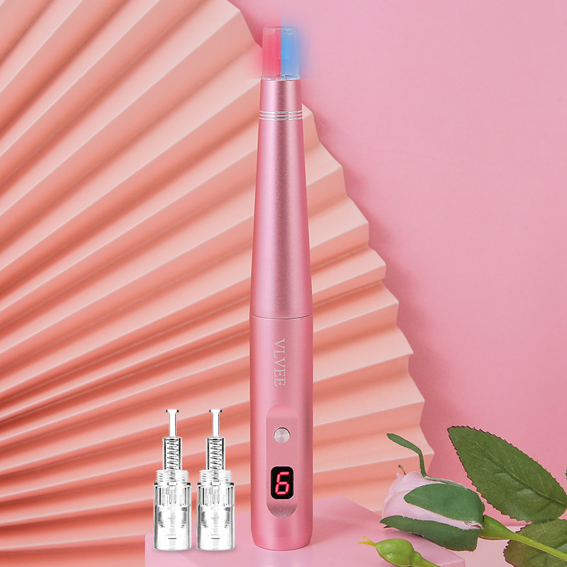 Instrumento de importación de microagujas eléctricas preferido transfronterizo en polvo liofilizado Esencia de importación instrumento de belleza instrumento nano microcristalino hogar