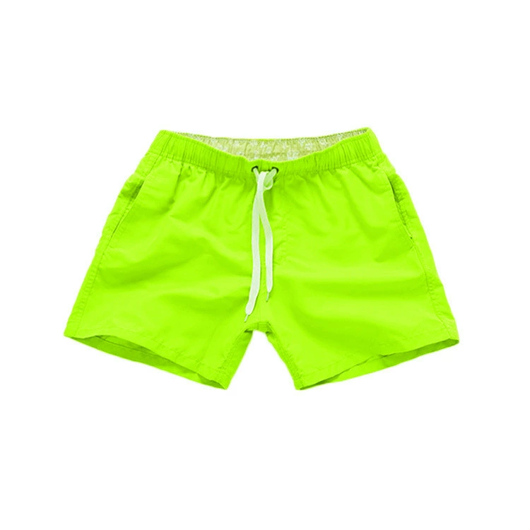 (Cross-border trading), beach solid trousers, shorts, polyester