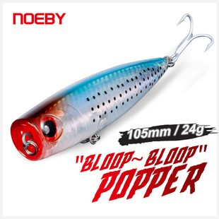 NOEBY/�Z��105mm/24g�~�D�����D·���D���Qpopperlure���DӲ�D