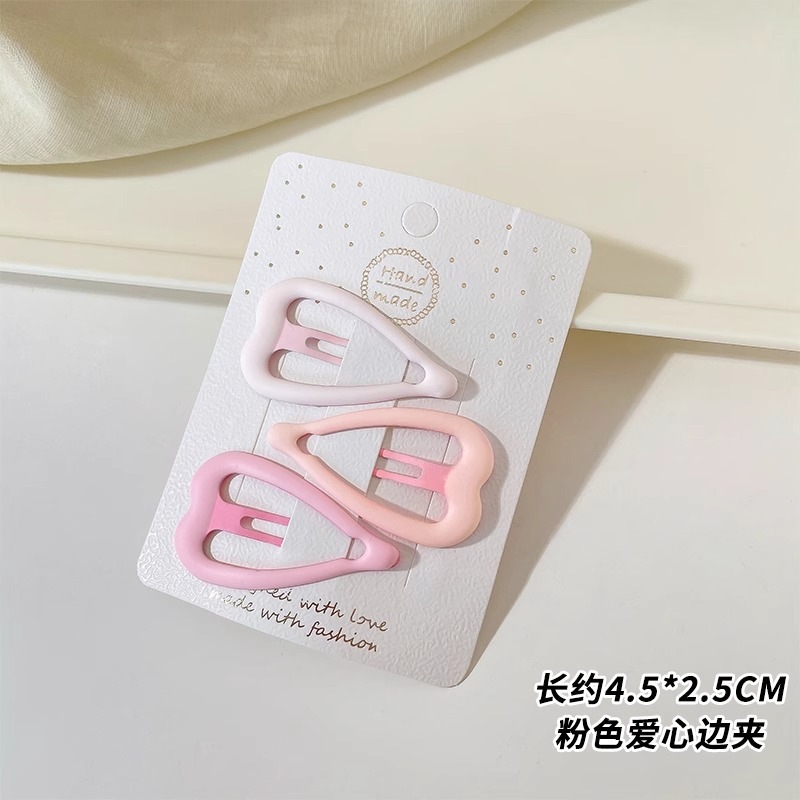 Mayorista de clips de cabello de estrellas de color niñas lindas clips de frangeo lateral clip de cabello rotos clip de cabello de niña roja corazón bb clip de cabello image 151