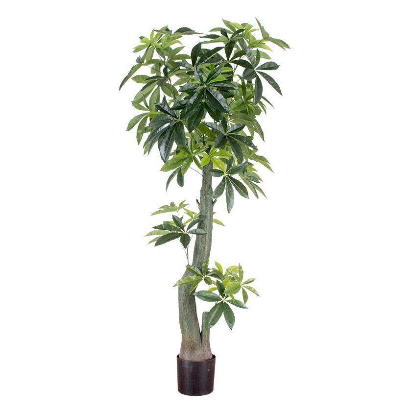 Nueva caliente-venta simulación fortuna árbol trenza fortuna árbol olla interior falso olla decoración fortuna árbol al por mayor