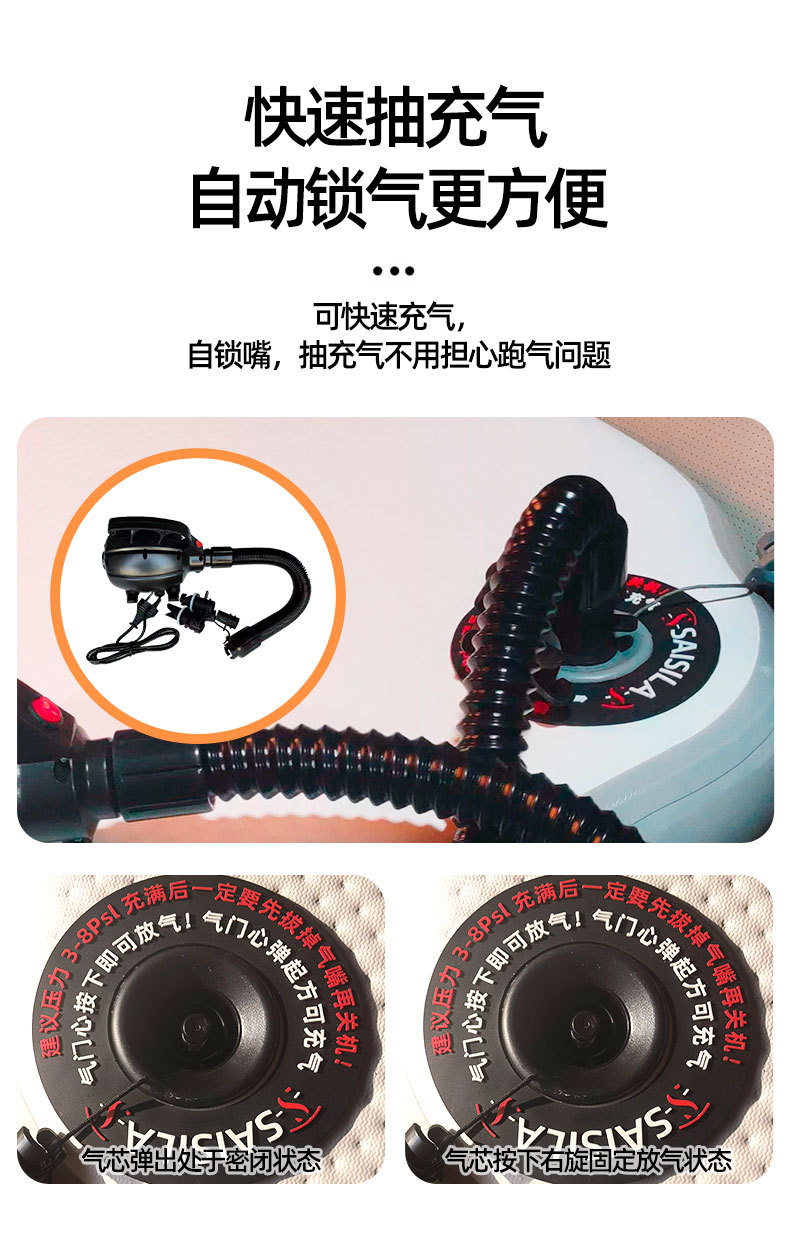 【Zeekr 001/007/009】Inflatable car bed, perfect for camping and sleeping in the back seat of an SUV or for travel