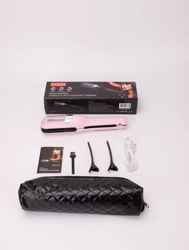多機能ヘアカッター、枝毛トリマー、充電式ポータブル家庭用自動ヘアカッター、電動ヘアトリマー|undefined