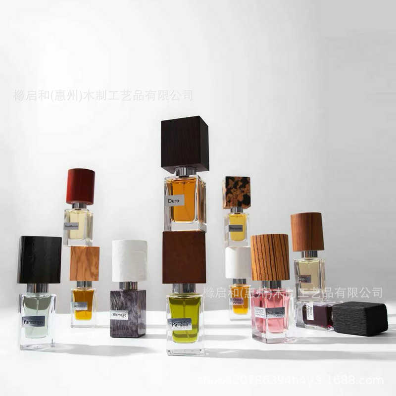 厂家供应香熏瓶木盖香水盖木制瓶盖简约北欧风 车载香水挂件木盖|undefined