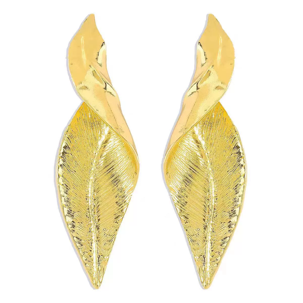 Retro bronze metal earrings, for import, European style