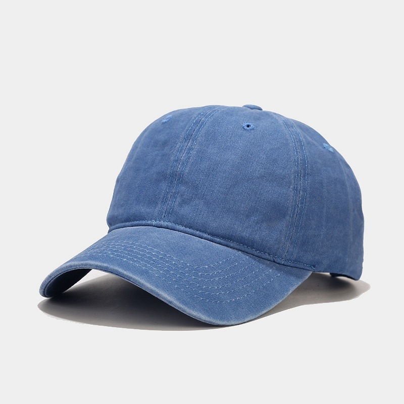 Gorra De Béisbol De Color Sólido Retro Básica Unisex display picture 4