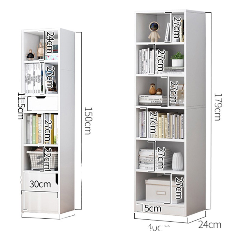 Estantería piso simple hogar pequeño dormitorio sala de estar gabinete brecha estrecha pequeña estantería pared estante de almacenamiento de esquina