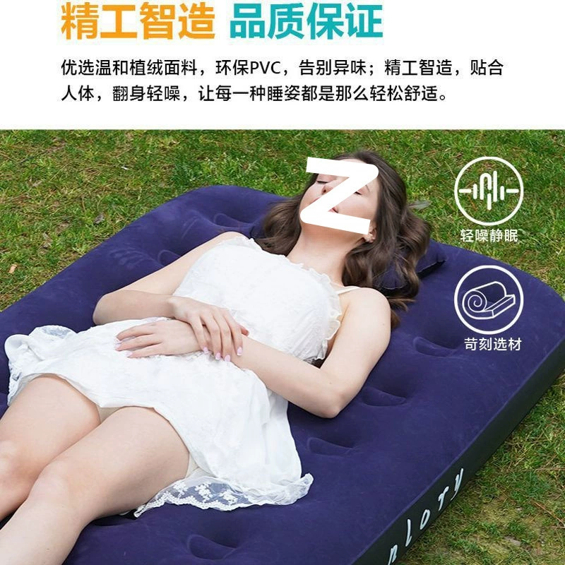Mattress for camping for home use, handheld soft heel, increased thickness