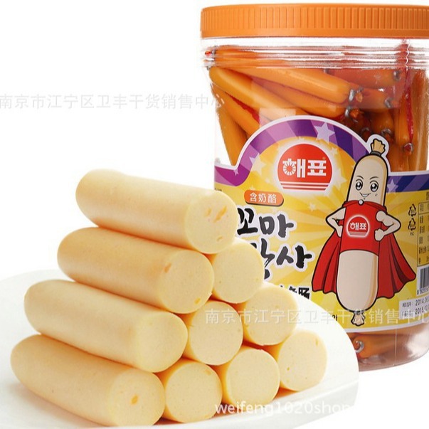 进口 海派小力士鱼肠 鳕鱼肠 20g*50 38g*35 65g*20 一箱6桶