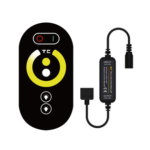 Wireless mini color temperature full touch controller 5-24V mini suit CW dual color temperature led controller CCT