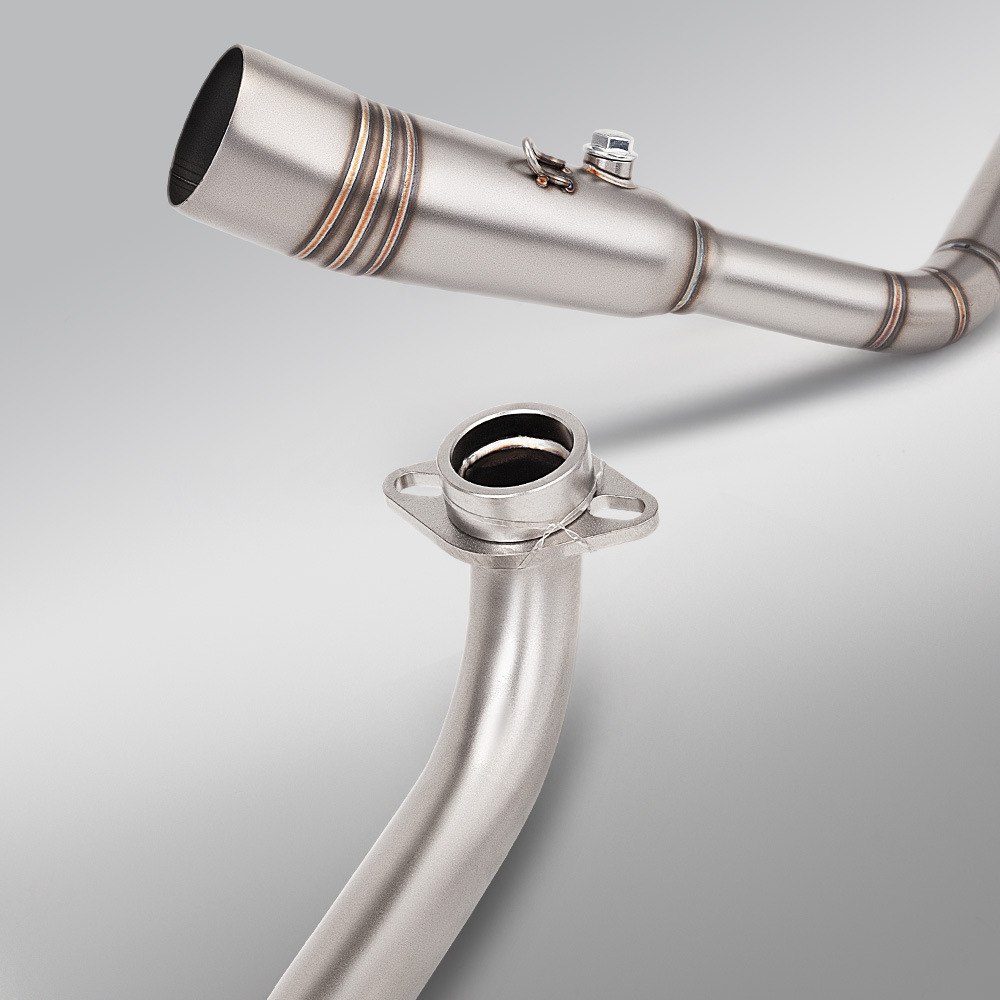 XMAX300 stainless steel front exhaust pipe and tail muffler set, motorcycle full exhaust pipe modification