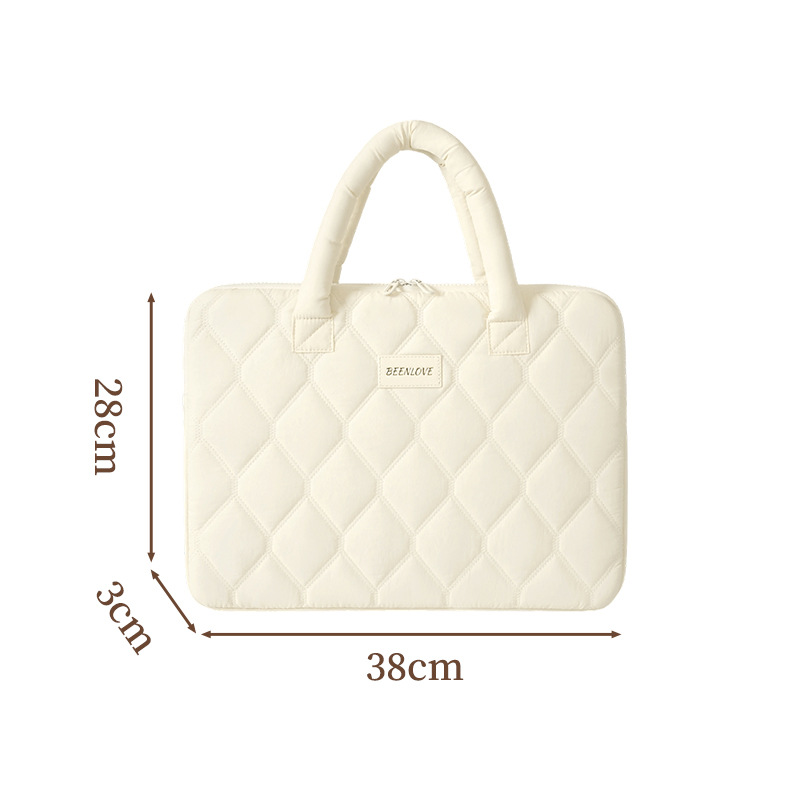 Bolso de Mano y Funda para Computadora Portátil 14 Pulgadas de Nailon Ultraligero