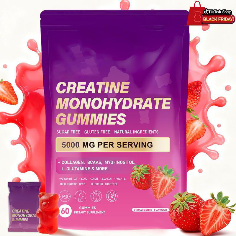 Popular Creatine Gummies Creatinemonohydrategummies Cross-Border Beauty Area Amazon Tk Health Care Products