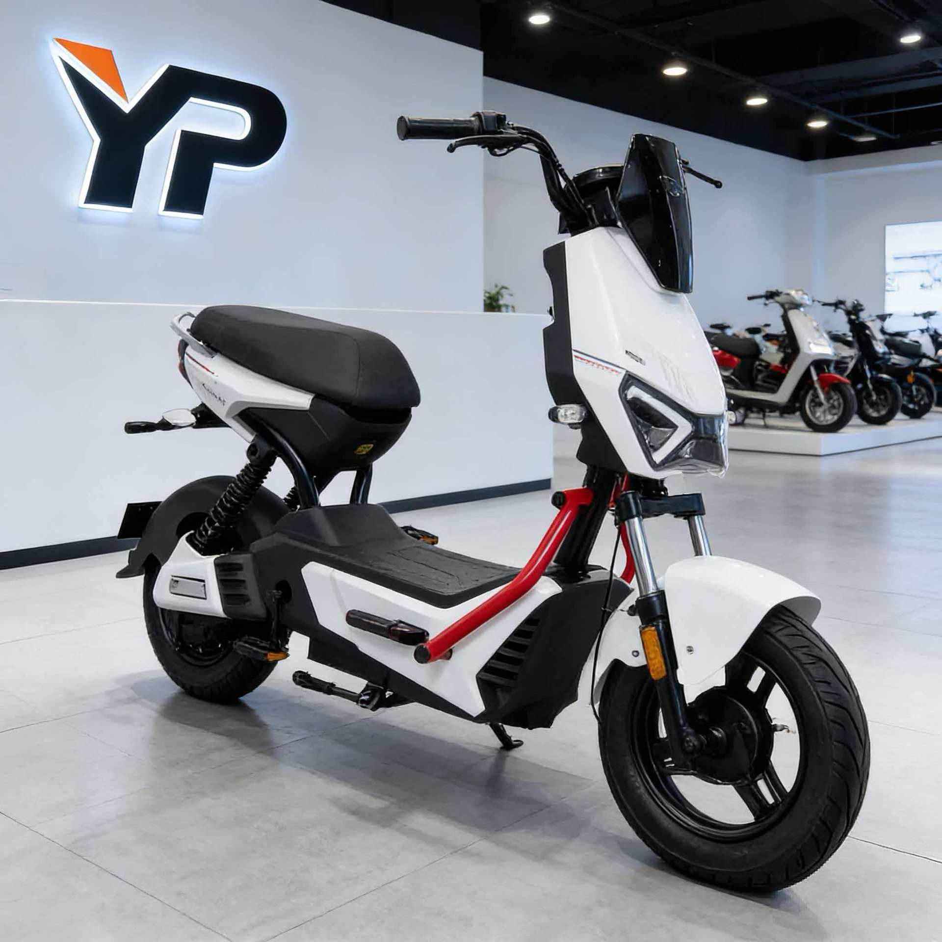 Yipai bicicleta eléctrica de alta potencia adulto de Cercanías de dos ruedas de la batería del coche