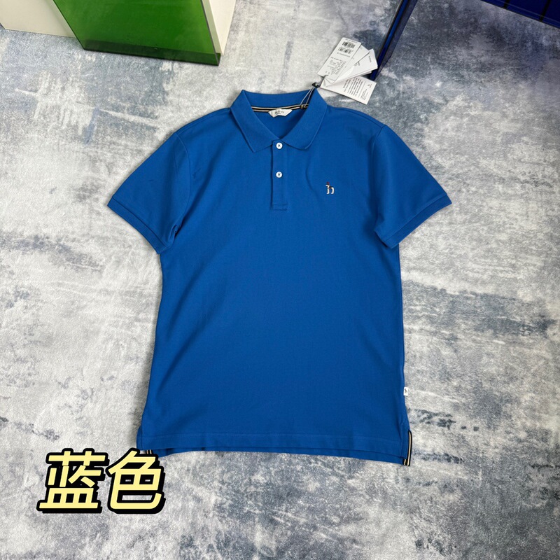 Hazzys/ハギス25夏の新型男性ビジネスカジュアル半袖襟付きポロシャツ|undefined