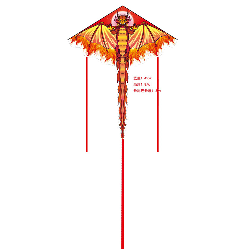 New Chinese Dragon Kite, High-End Large Adult-Size Children's Internet Trend National Style Traditional Chinese Adult Beginner-Friendly