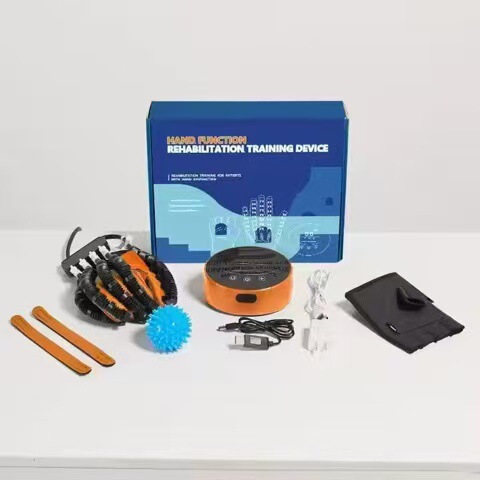 Hand Finger Training Equipment, Five-Finger Stroke and Hemiplegia Exercise Electric Rehabilitation Machine, Hand Function Electric Rehabilitation Machine