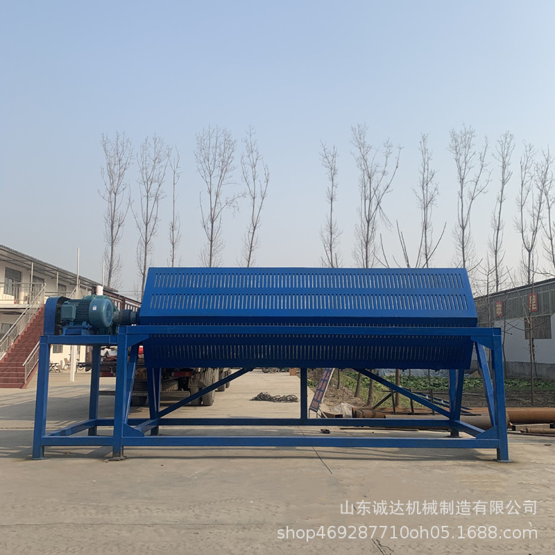 现货供应 六角滚筒干磨机 火烧铁滚筒式除锈机 封闭式抽尘干磨机