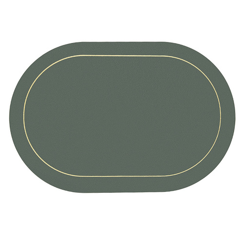 European and American placemats, decorative mats, leather Western placemats, waterproof and oil-proof plate and bowl mats, coasters, table mats, thermal insulation mats