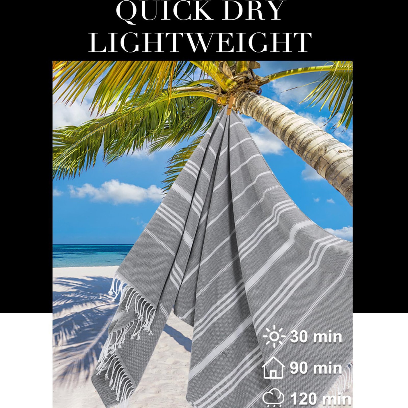 Toalla de playa turca con bordas toalla de playa turca Amazon venta al por mayor transfronteriza