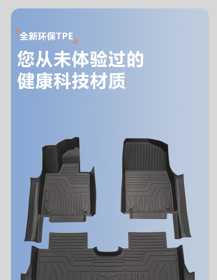 Suitable for 25 Models of Xpeng G7, Full-Coverage Car Interior Modification Accessories, Special Tpe Car Floor Mats