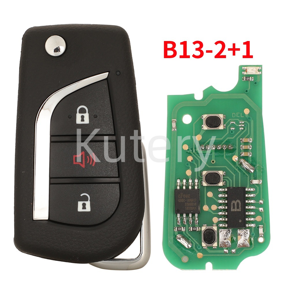 KEYDIY is suitable for KD sub-machine B series B13-2+ 90% off stack remote control car keys KD200 KD900
