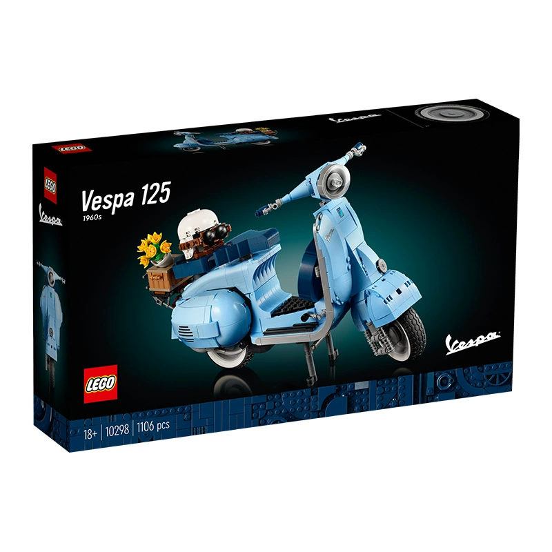 Lego Лего новые товары 10298 мотоцикл Vespa творческие идеи серия