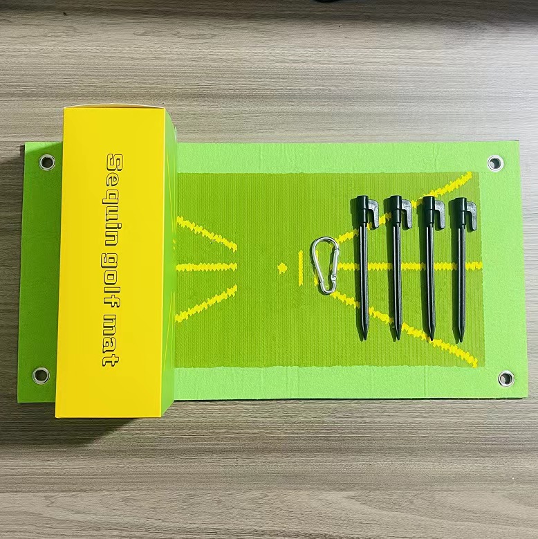 Estera de entrenamiento de golf transfronteriza nueva estera de práctica de pista de swing de golf