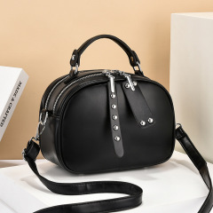 女包2024新款潮包包女定型時尚大氣女式包單肩手提斜挎包一件代發