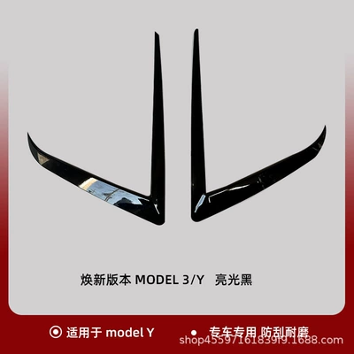 Other Automotive Exterior Supplies of Tesla Model Y Front - glossy-black